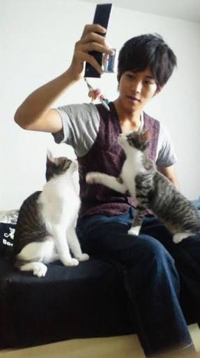 男性+動物の画像を集めよう