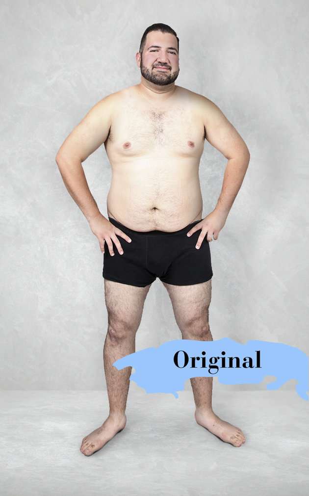 「理想的な」男性の体型は、世界19カ国でこんなに違った