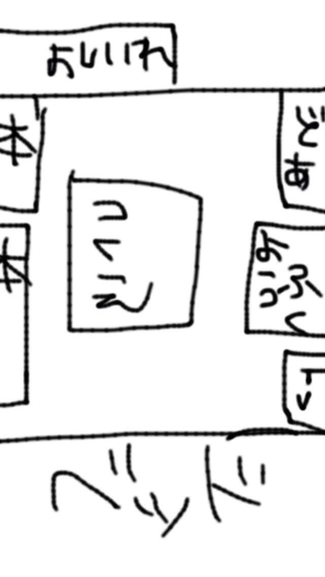 自室の家具配置どんな感じですか?