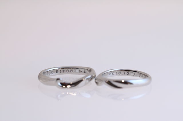 結婚指輪オーダーメイドした方