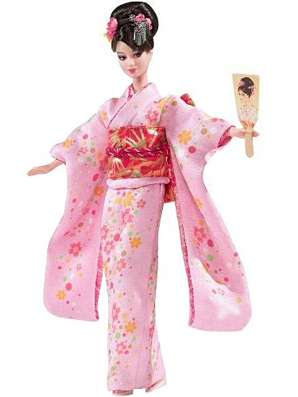和洋折衷なドレスを貼るトピ