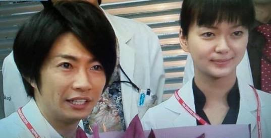 ジャニーズと共演した女優さんとのツーショット♪