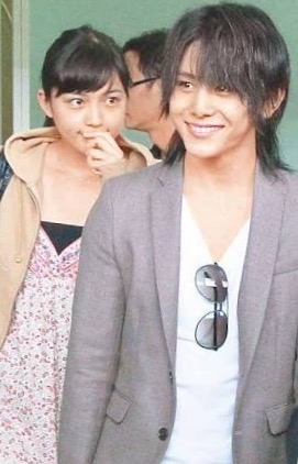 ジャニーズと共演した女優さんとのツーショット♪
