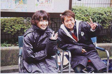 ジャニーズと共演した女優さんとのツーショット♪