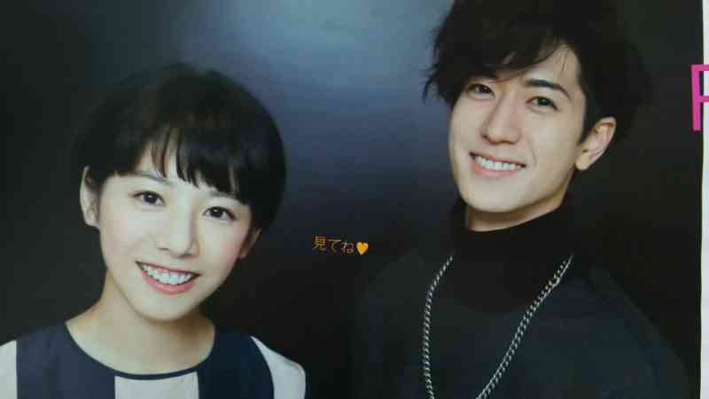ジャニーズと共演した女優さんとのツーショット♪