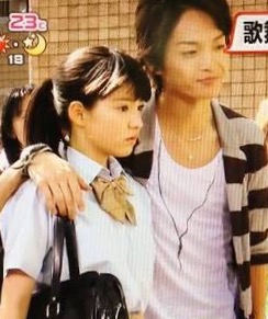 ジャニーズと共演した女優さんとのツーショット♪