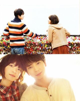 ジャニーズと共演した女優さんとのツーショット♪