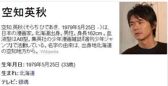 漫画家の顔写真を貼るトピ