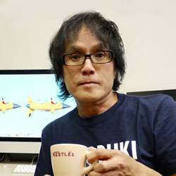 漫画家の顔写真を貼るトピ