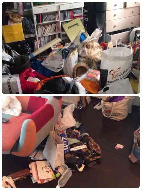 汚部屋あるある