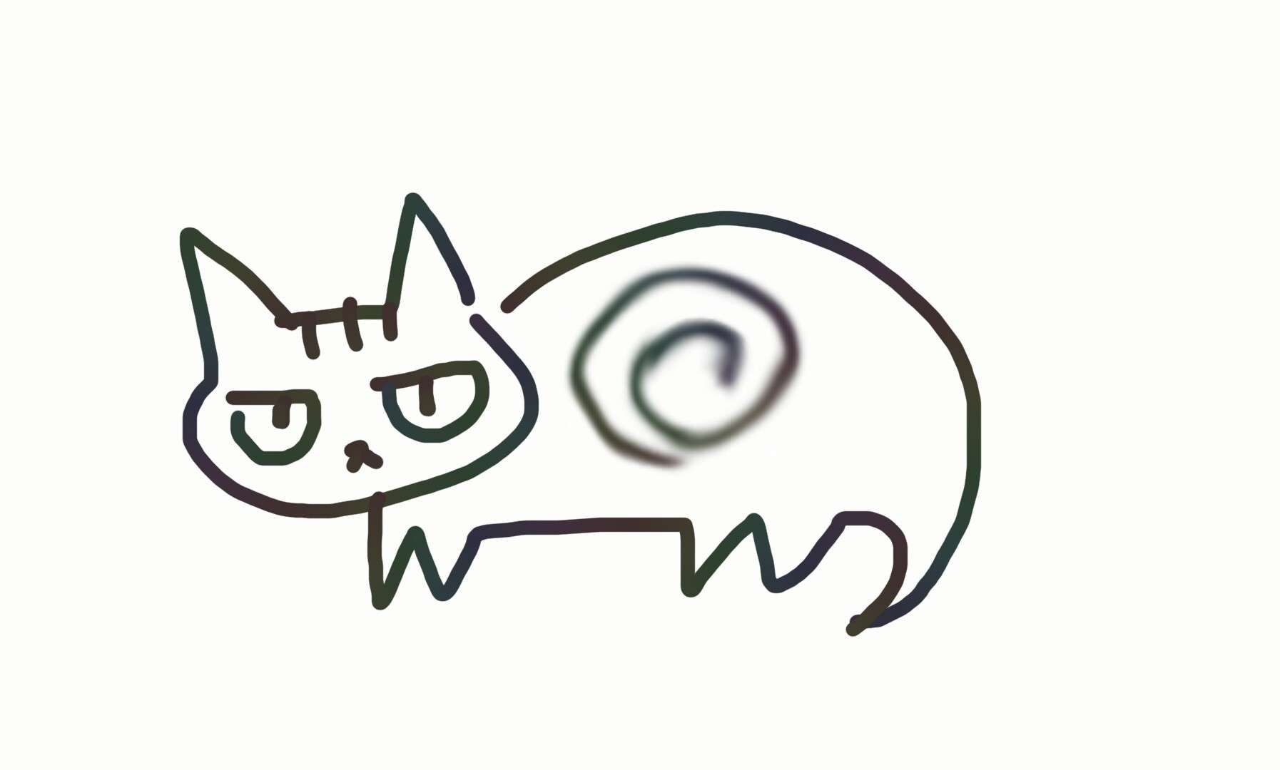 猫の好きな柄