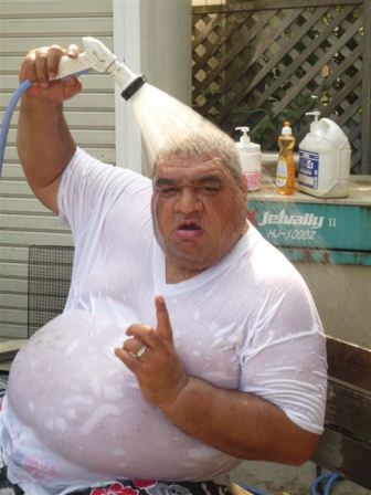 【画像】水も滴るいい男、いい女