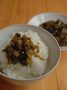 漬け物アレンジ