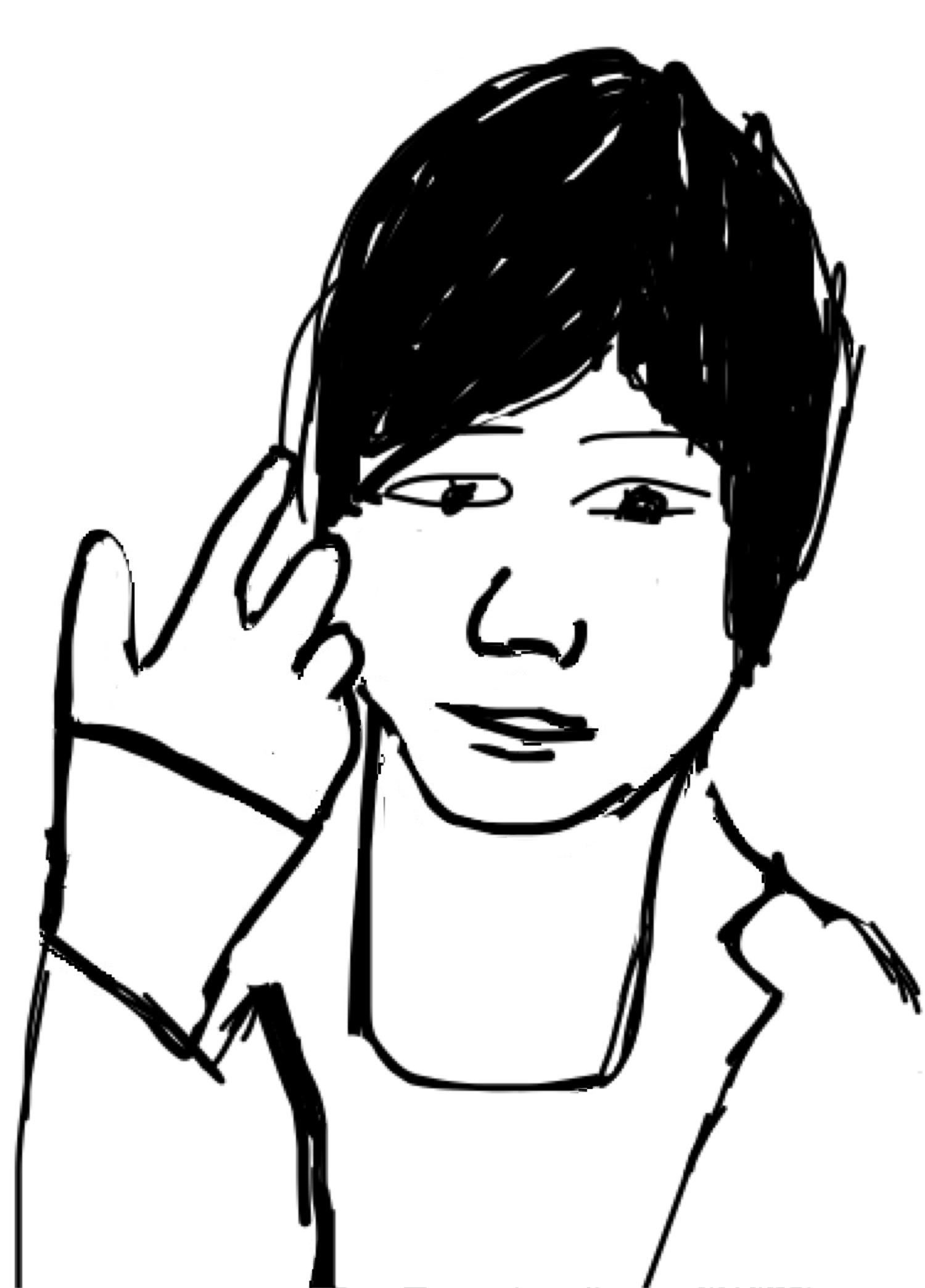 理想の男性を描いてみるトピ