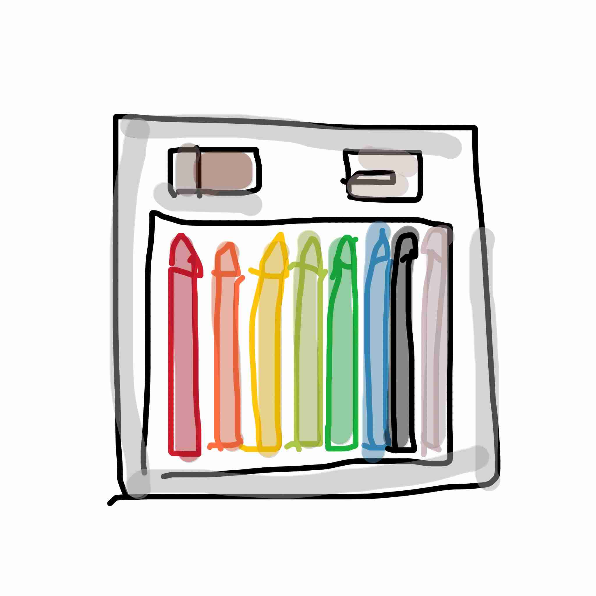 懐かしいものを絵で描くトピ