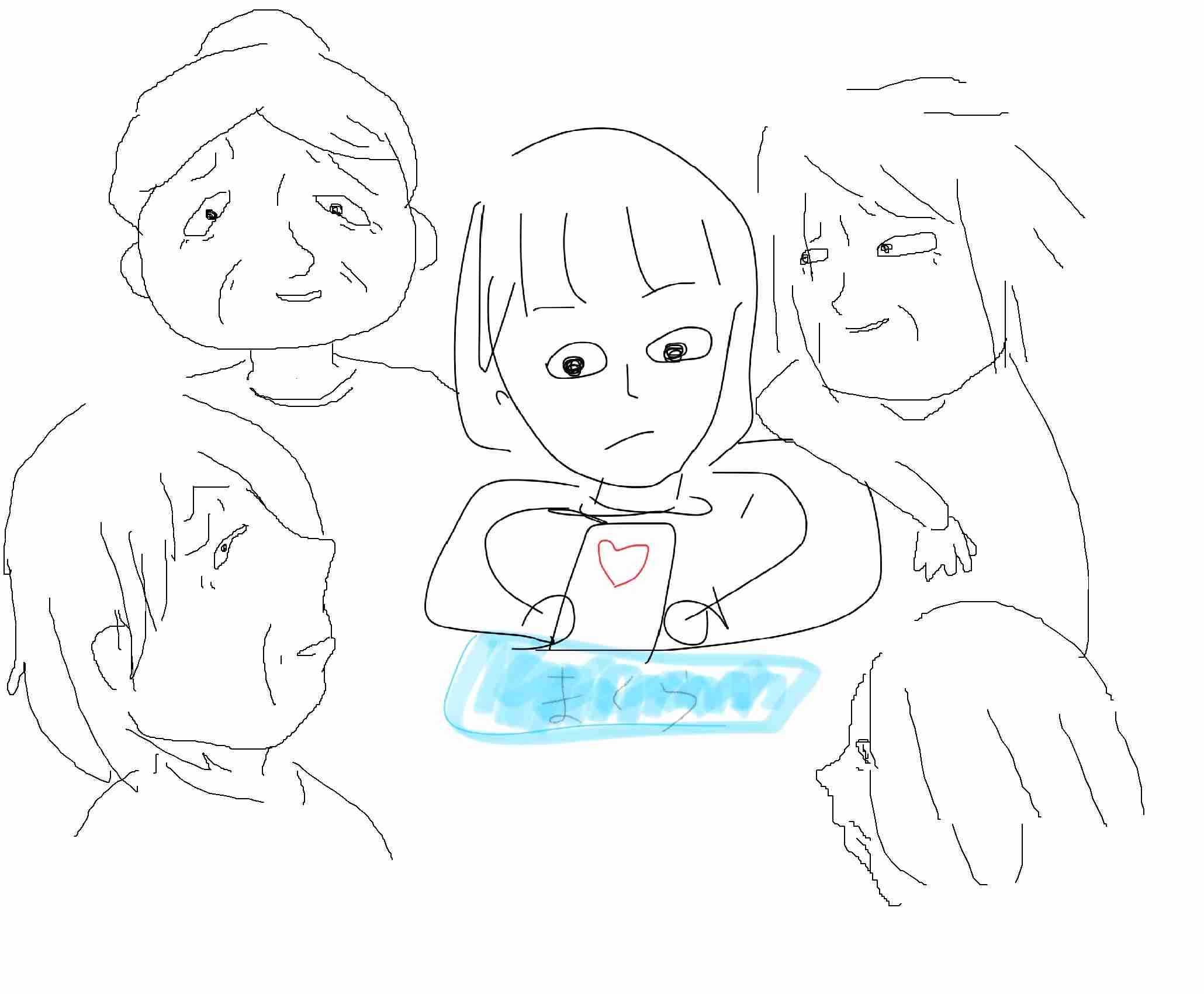 絵と文で今の自分を表すトピ