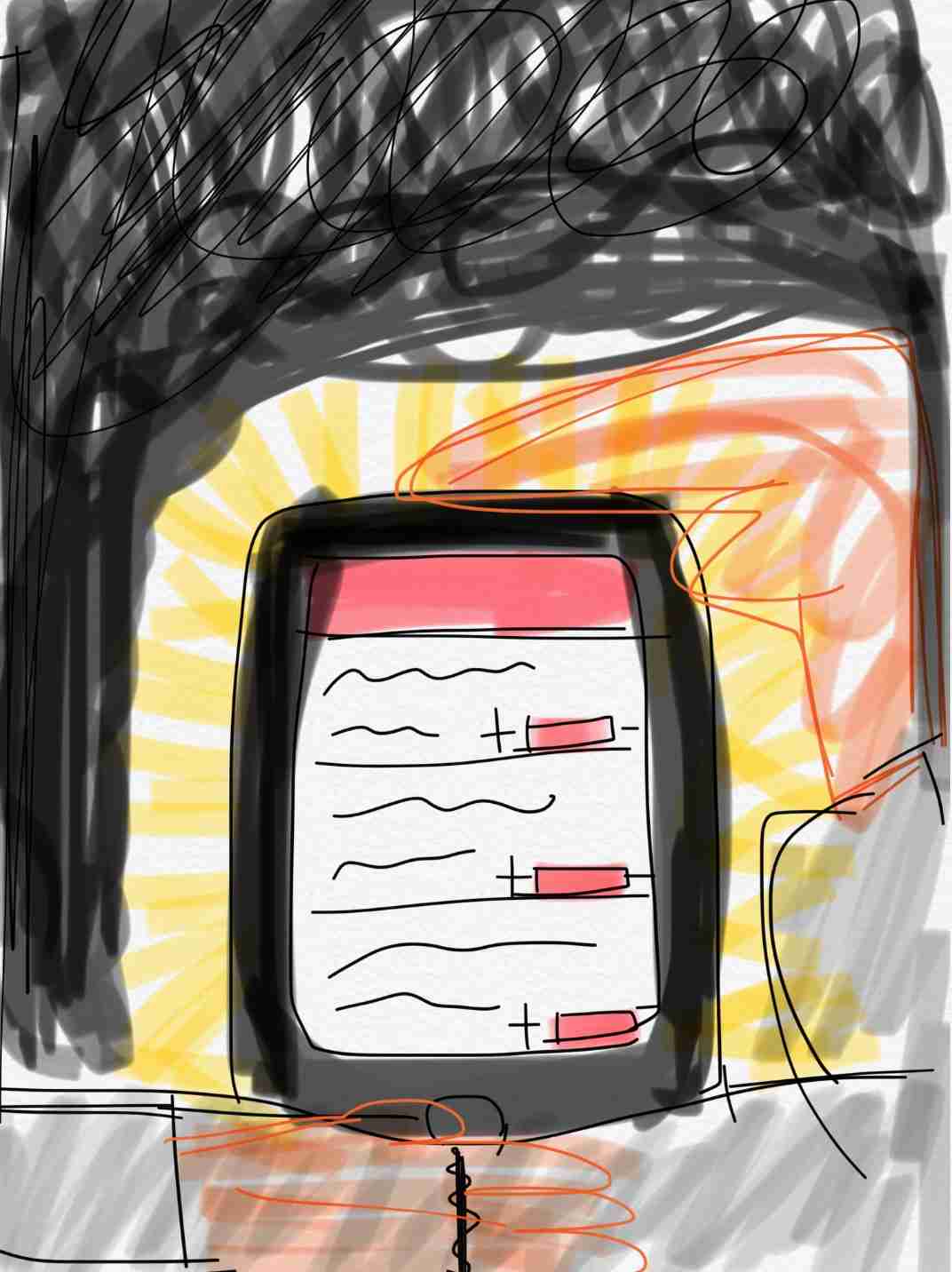 絵と文で今の自分を表すトピ