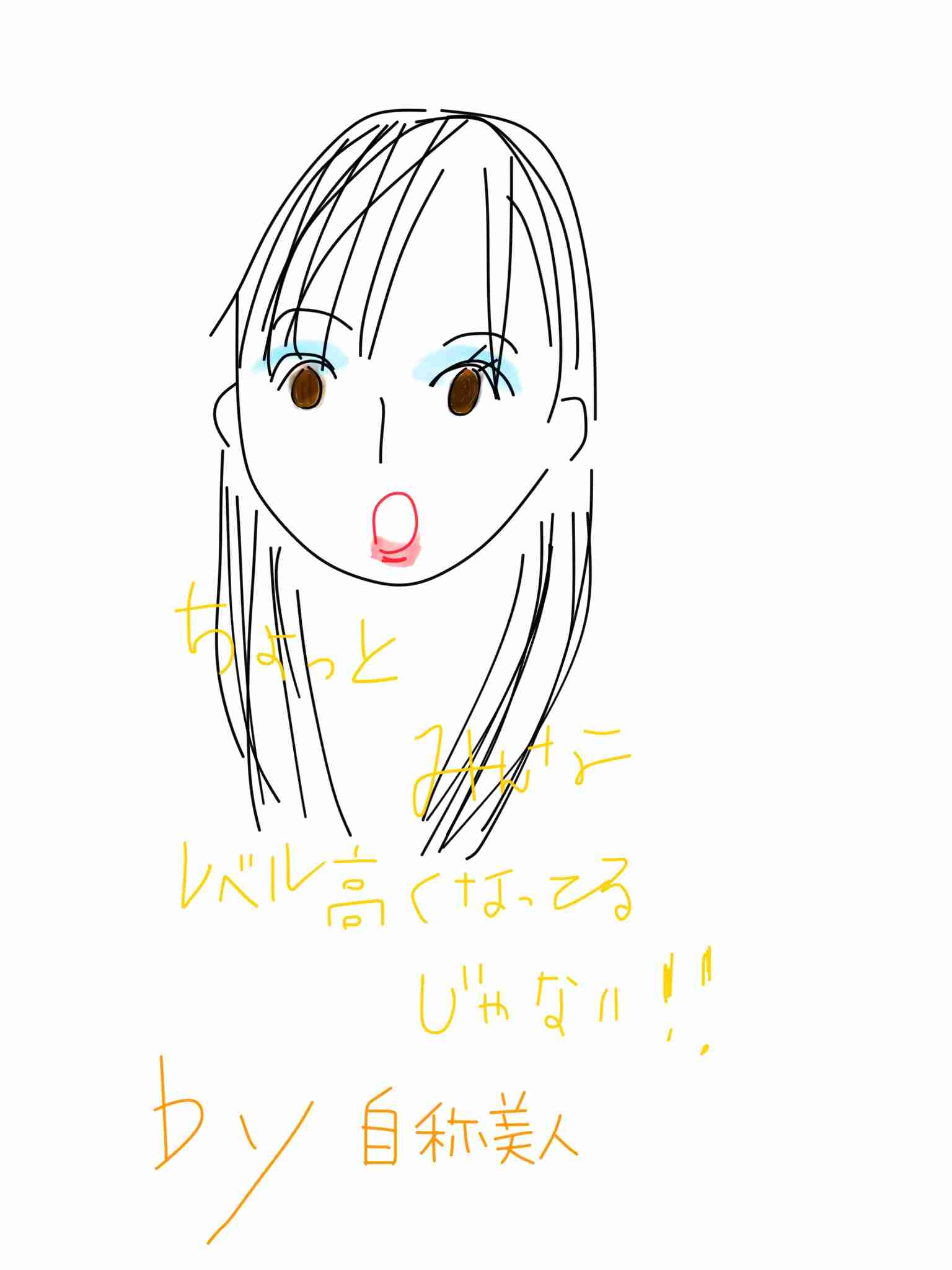 絵と文で今の自分を表すトピ