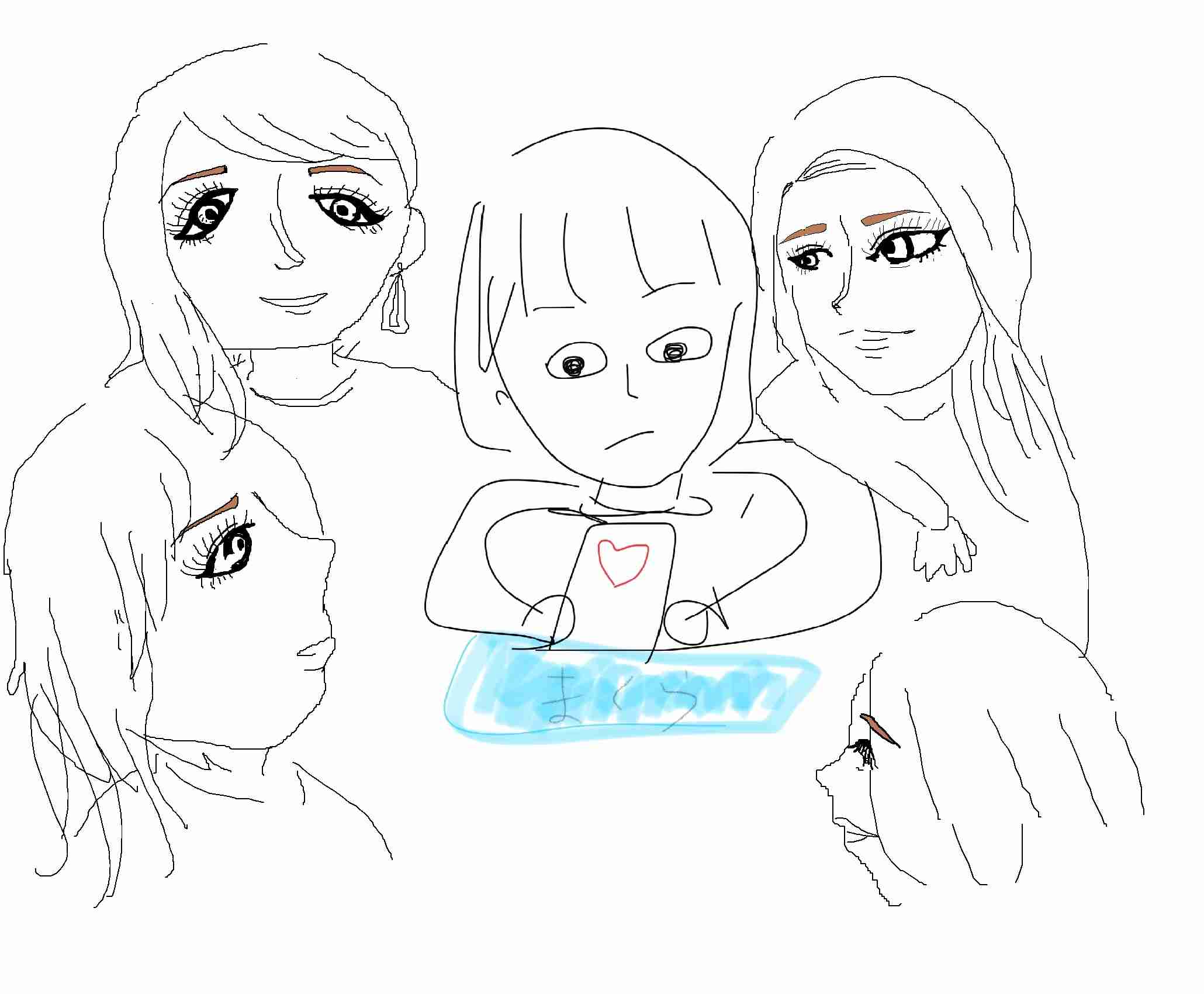 絵と文で今の自分を表すトピ