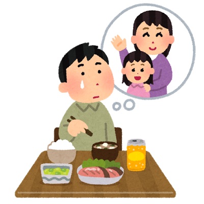 ご主人が単身赴任、長期出張で家にいない方