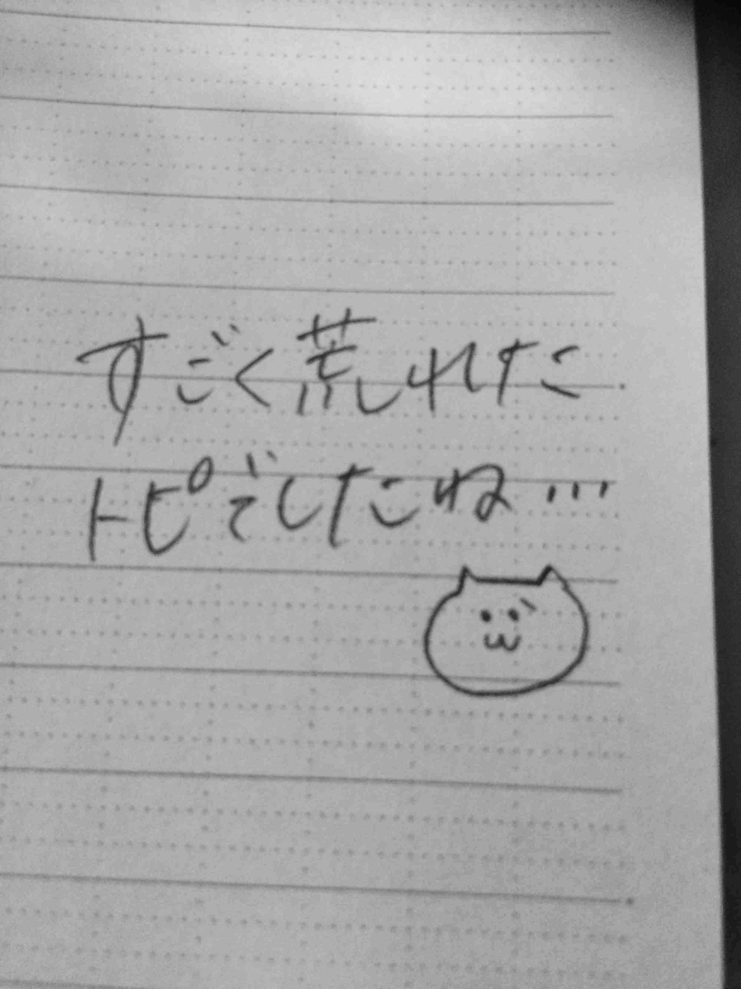 自分の書いた字を載せてみましょう