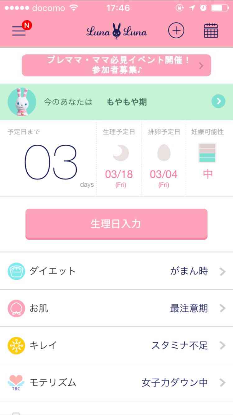 生理前の食欲