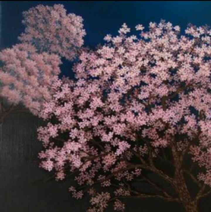 桜を描いた絵画♪