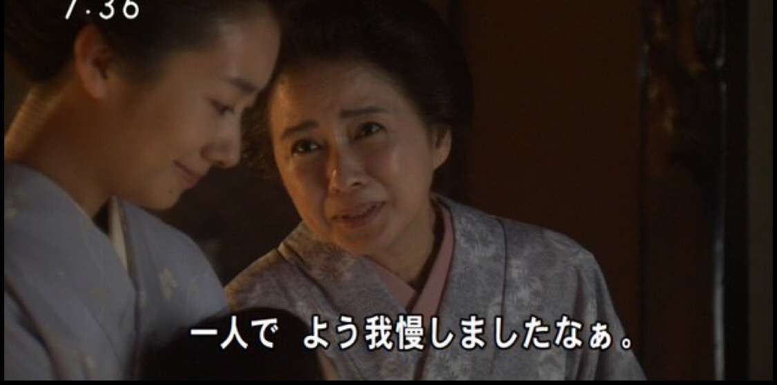 今週の「あさが来た」【おばあちゃんの大仕事】