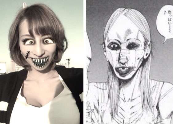 【やや閲覧注意?】加藤紗里、リアルすぎる「進撃の巨人」の“巨人メイク”披露「セクシーな感じが出ちゃう」