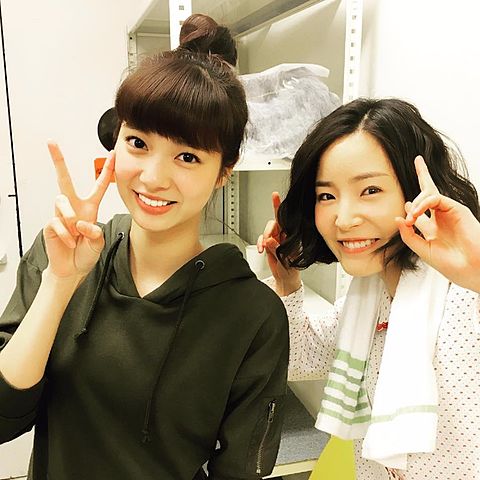 女優さん同士のツーショット