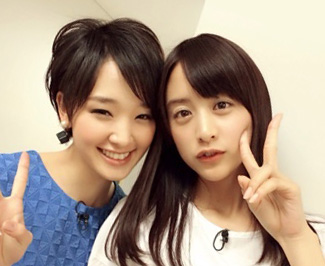女優さん同士のツーショット