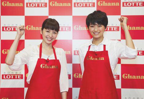 女優さん同士のツーショット