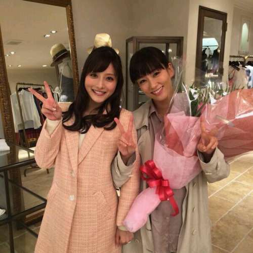 女優さん同士のツーショット
