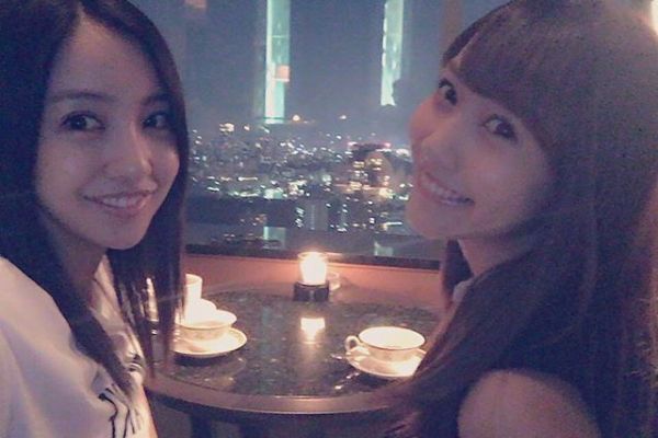 女優さん同士のツーショット