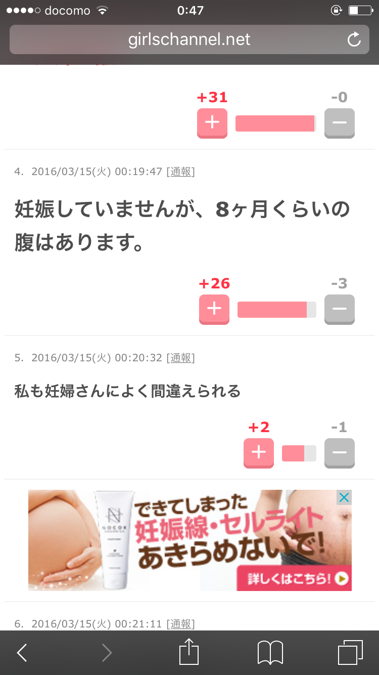 妊娠中の食事を報告して励まし合うトピ！