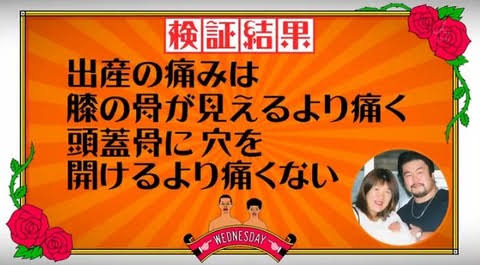 陣痛の痛さを表現すると?