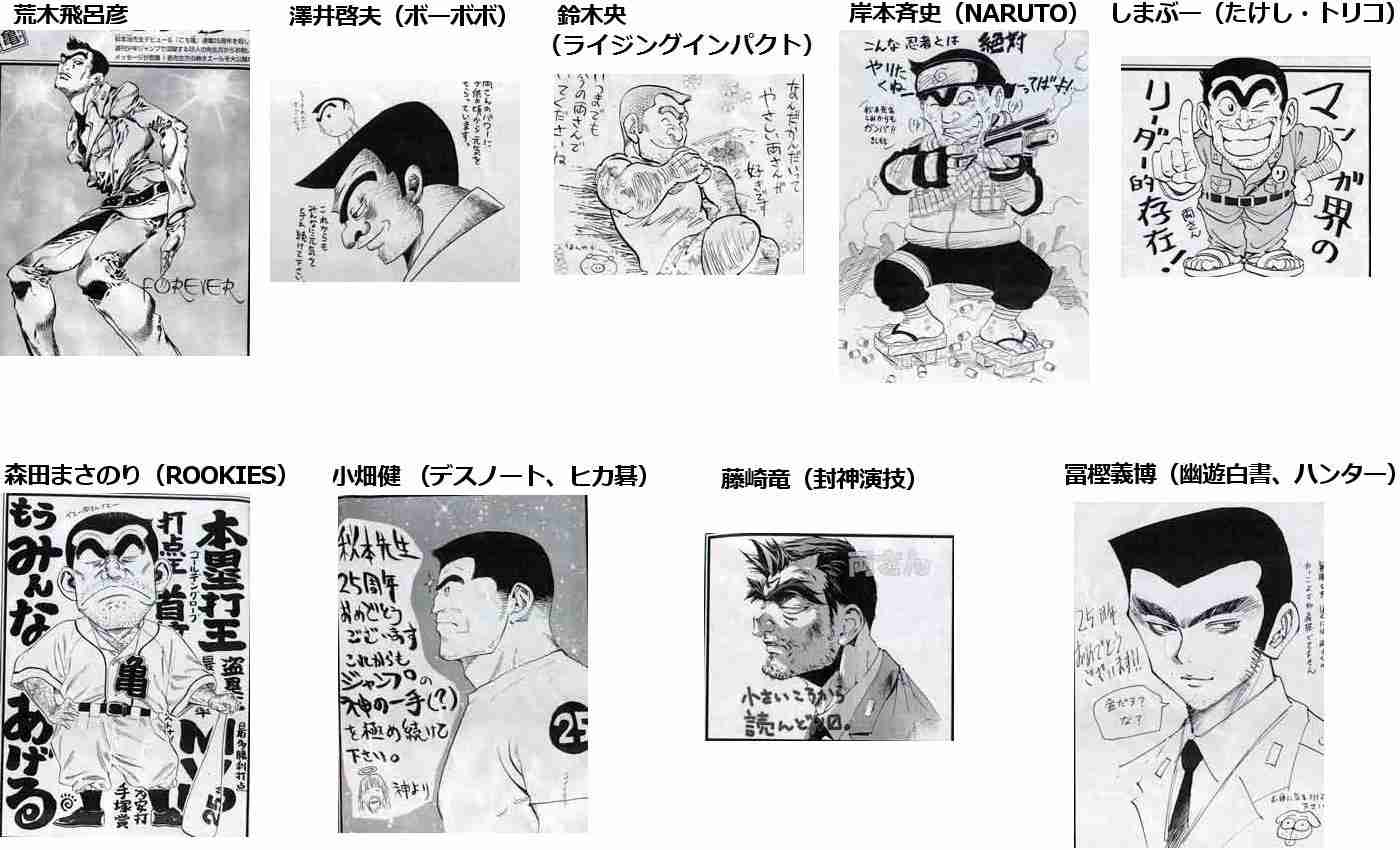 マンガ家が描いた別マンガのキャラクターの画像下さい