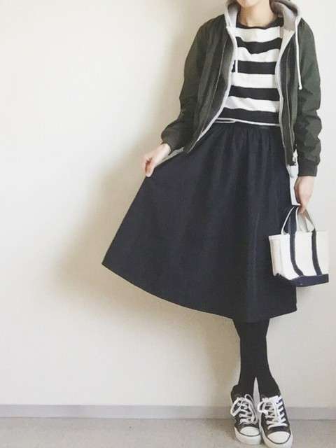お花見デートの服装
