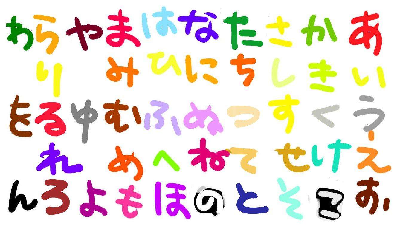 子供のひらがなの練習について