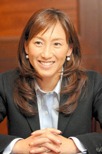 面長の人の髪型