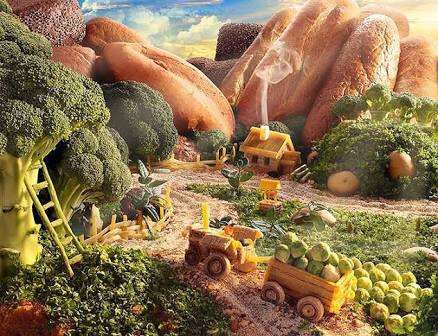 食べ物アートを貼りたい✰