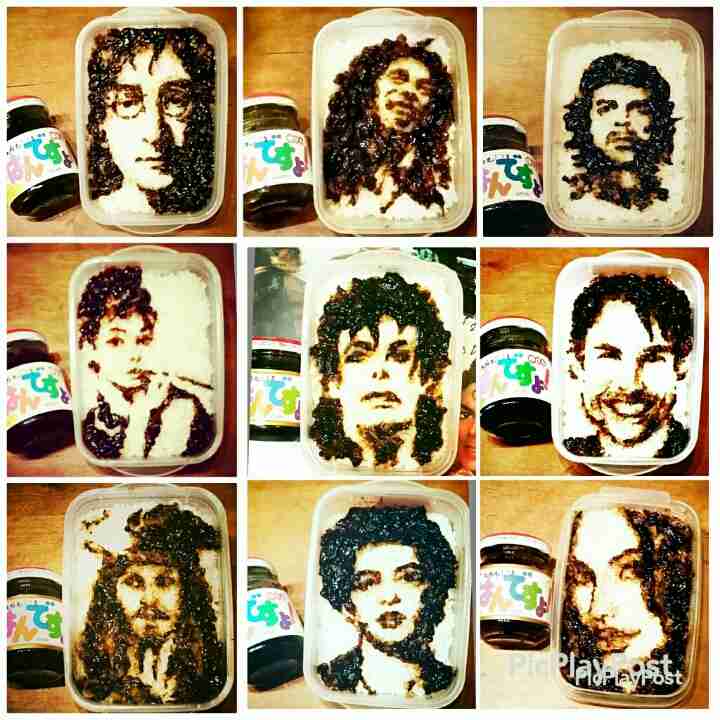 食べ物アートを貼りたい✰