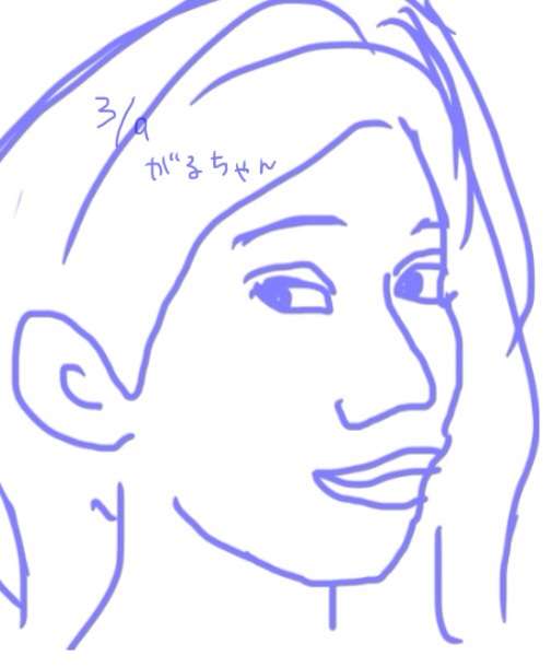 自画像を載せるトピ