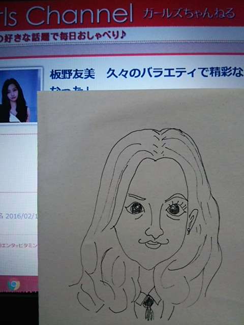 自画像を載せるトピ