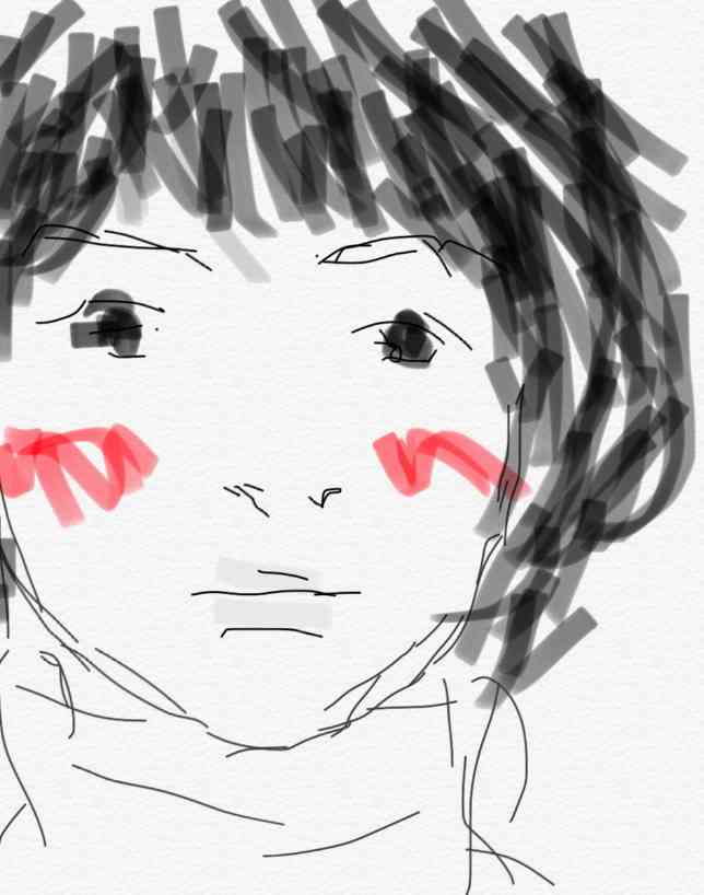 自画像を載せるトピ