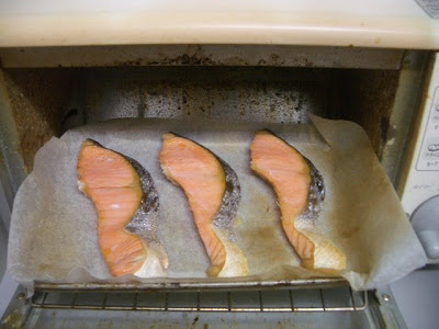 魚、何で焼いてますか?