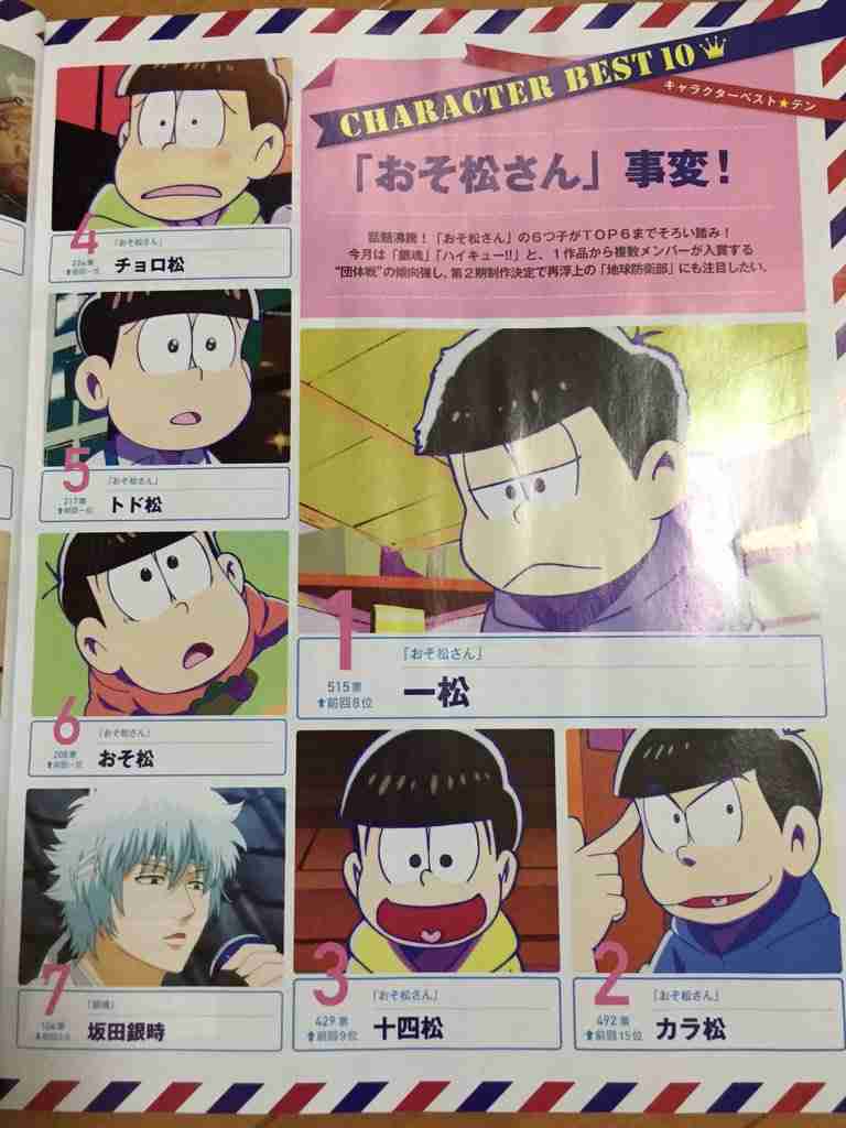 「おそ松さん」大好きな人！