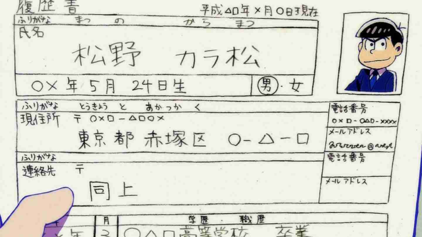 「おそ松さん」大好きな人！