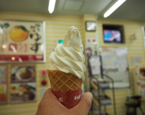 ソフトクリームが好きな人