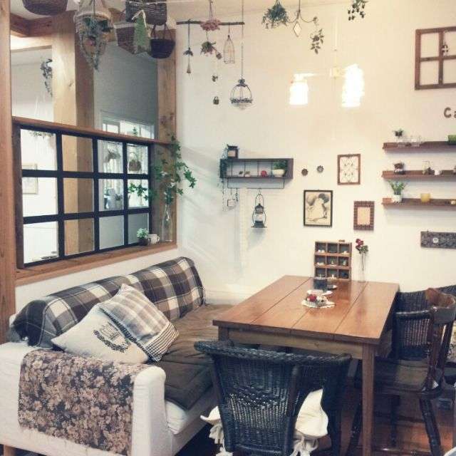 インテリアをカフェ風にしたい